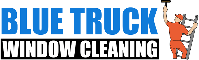 Blue Truck Window Cleaning Logo