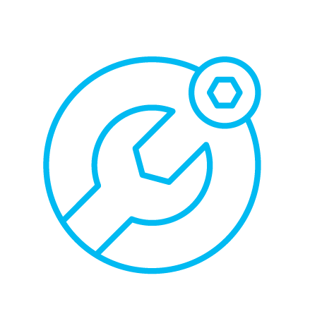 Icon wrench - reduce downtime